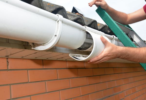 Gutter Seam Repair in Watkinsville