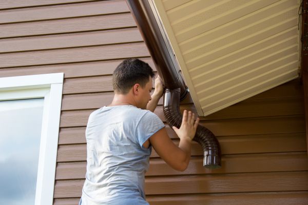 Porch Gutter Repair in Watkinsville