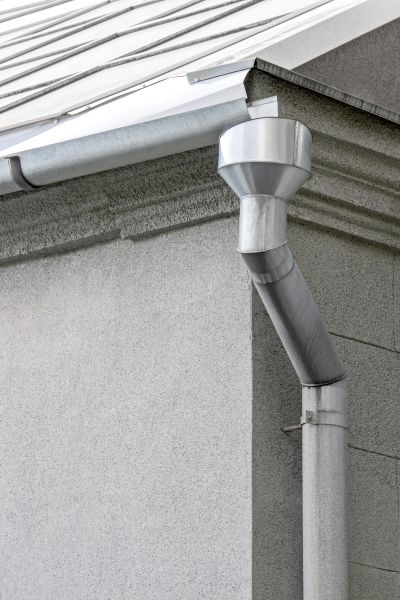 Galvanized Gutter Installation in Watkinsville