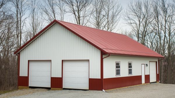 Barn Downspout Repair in Watkinsville