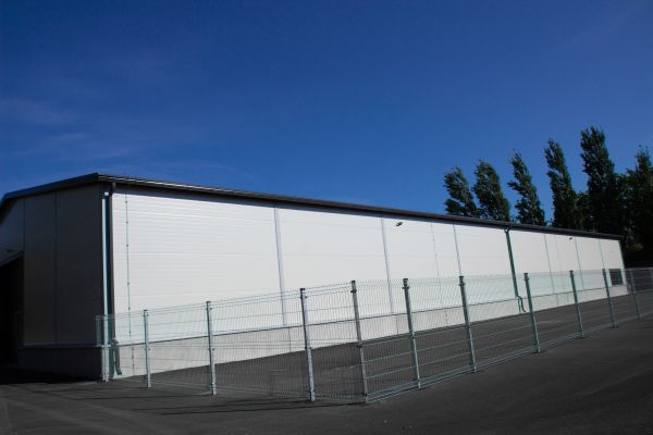 Warehouse Gutter Installation in Watkinsville