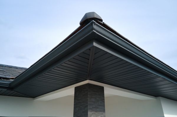 Steel Rain Gutter Installation in Watkinsville
