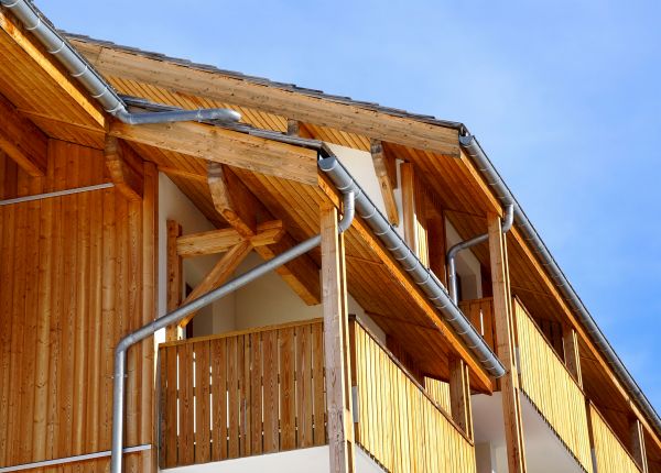 Balcony Gutter Installation in Watkinsville